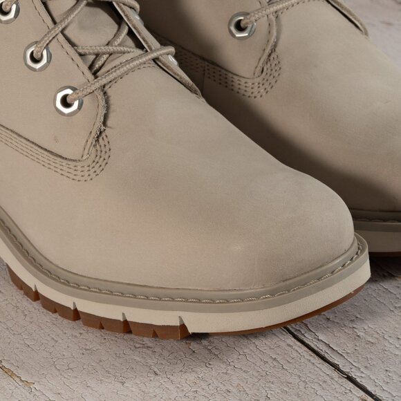 Timberland Lucia Way 6" Warm Lined Boot Waterproof Pure Cashmere 8 B (M) - Picture 10 of 12